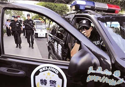 北京启动二级巡逻防控迎接国庆60周年(图)