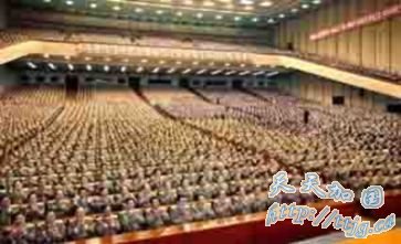 组图:朝鲜庆祝金正日任最高司令18周年