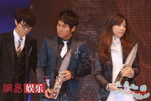 方大同、曹格、陈绮贞获亚洲创作歌手大奖。