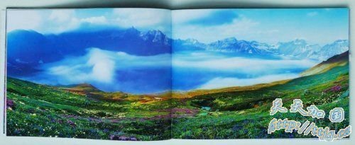 天池奇观 (孟铁原作 吉林网友翻拍)