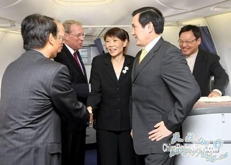 马英九夫妇将先后赴美 台当局称无关台美关系(组图)
