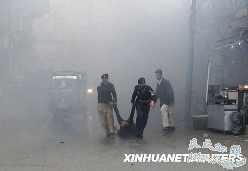  2��22�գ��ڰͻ�˹̹������˹���ص���������������һ�������ڱ�ը�ֳ�������Ա��