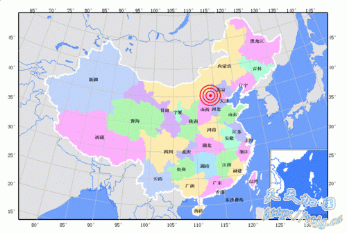 山西阳高县大同县交界发生4.5级地震(图)
