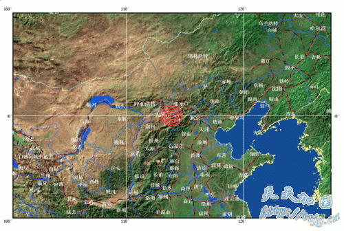 山西阳高县大同县交界发生4.5级地震(图)