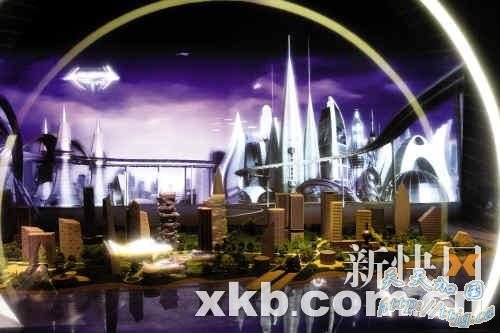 世博会中国航空馆竣工 耗资2.8亿元(图)