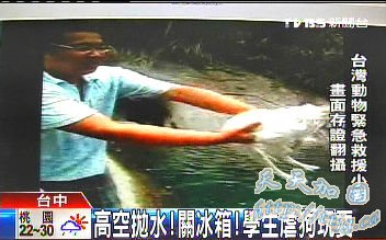 台一大学生高空抛狗关冰箱虐狗 遭网友人肉搜索