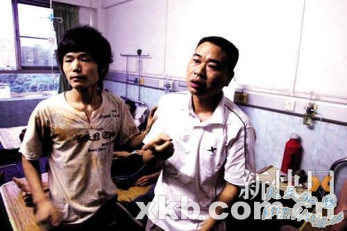 广东记者采访受伤工人遭殴打 行凶者系工厂主人