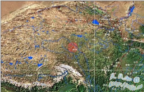 玉树县13时35分发生5.3级地震 震源深度7公里