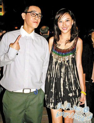 陈小春和应采儿。(资料图)
