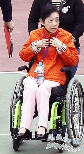 2009年4月27日,吴淑珍到土城看守所探视陈水扁(资料照片)。