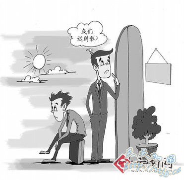 法官集体外出考察不开庭 原被告齐吃闭门羹(图)