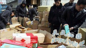 欧盟称中国假烟每年致其损失百亿欧元税收(图)