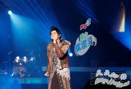 周杰伦超时代演唱会现场。