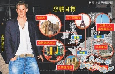 英升高王室成员保安级别 哈里王子保镖倍增(图)