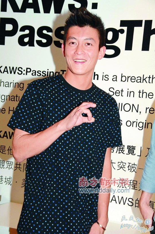 陈冠希:连头条也上过,所以想试试其它东西