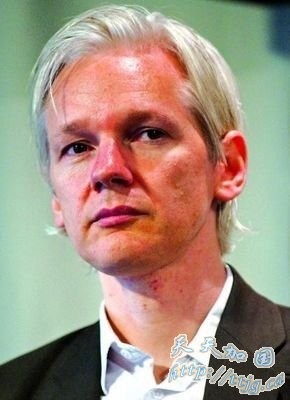 维基解密网站创办人阿桑奇 资料图片