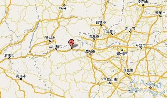 事发地位置示意图