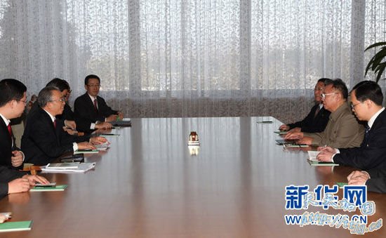 金正日会见戴秉国 就半岛局势达共识