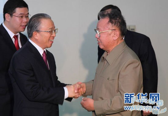 金正日会见戴秉国 就半岛局势达共识