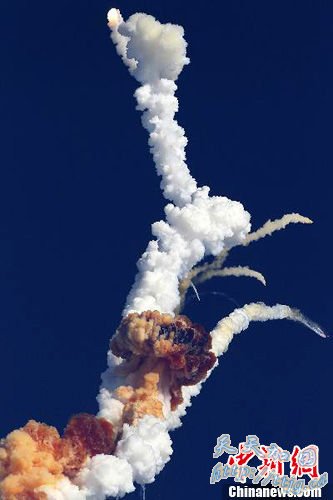 点图查看下一页 图:印度新型通信卫星发射失败