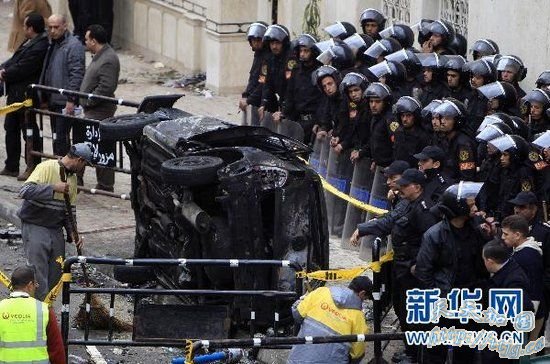 埃及教堂炸弹爆炸21人遇难 可能系外国势力所为