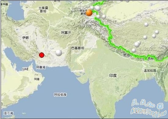 伊朗东南部发生6.3级地震