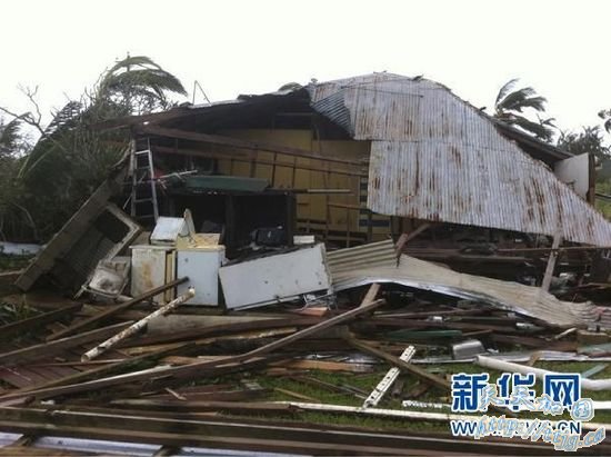 澳大利亚飓风致17万户居民断电 无中国人受伤报告