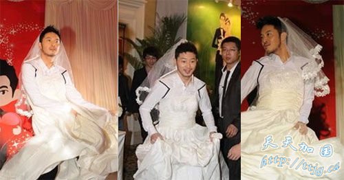 沙溢胡可今日完婚 沙溢穿婚纱狂奔胡可两度落泪