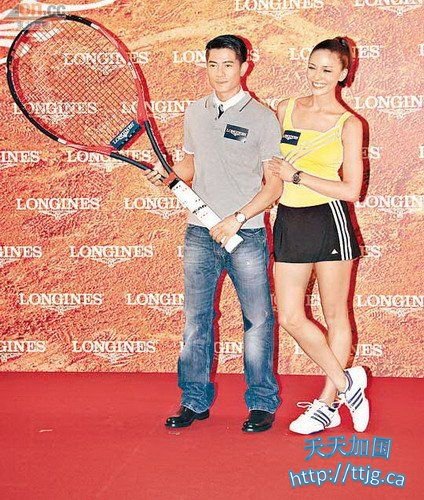 郭富城笑熊黛林够凶可演女警 避谈见家长(图)