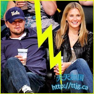 莱昂纳多与女友(资料图)