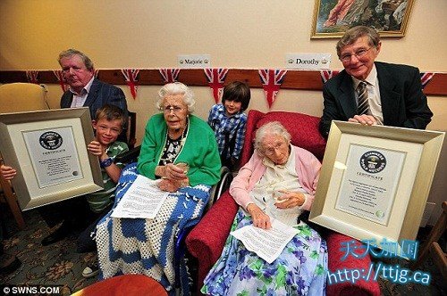 “世界最长寿姐妹”中妹妹去世享年105岁（图）
